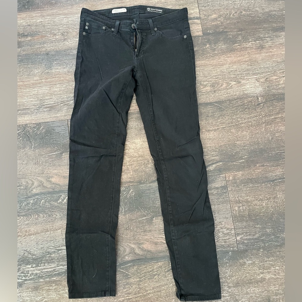 Ag Adriano Goldschmied “The Stilt” Black Cigarette Leg Jeans - 27